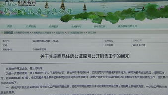 杭州购房摇号细则全解析与权威解答